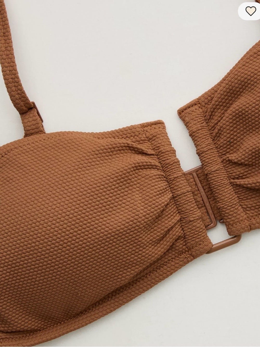 Bandeau Bikini Set in Brown (includes straps) - Picture 2 of 6